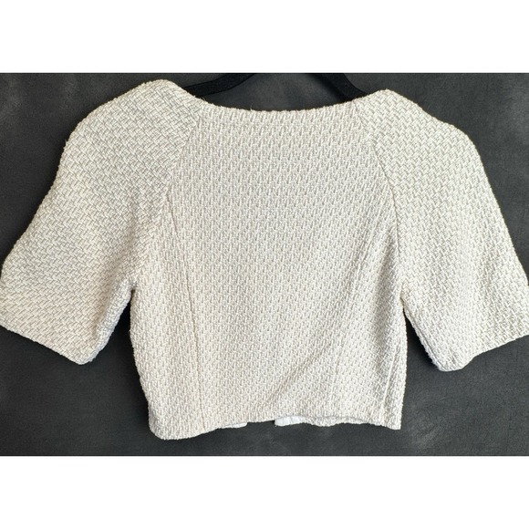 Zara Cropped Knit Cardigan Sweater Size XSMALL - Picture 5 of 5